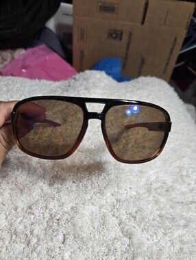 Men's Biohazard Sunglasses Black And Orange